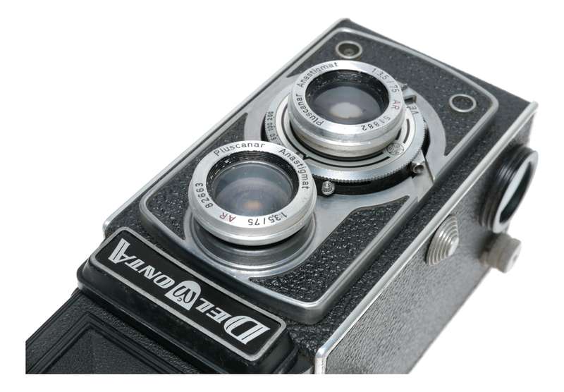 Montanus Potthoff Delmonta TLR 120 Film Camera Pluscanar 1:3.5/75