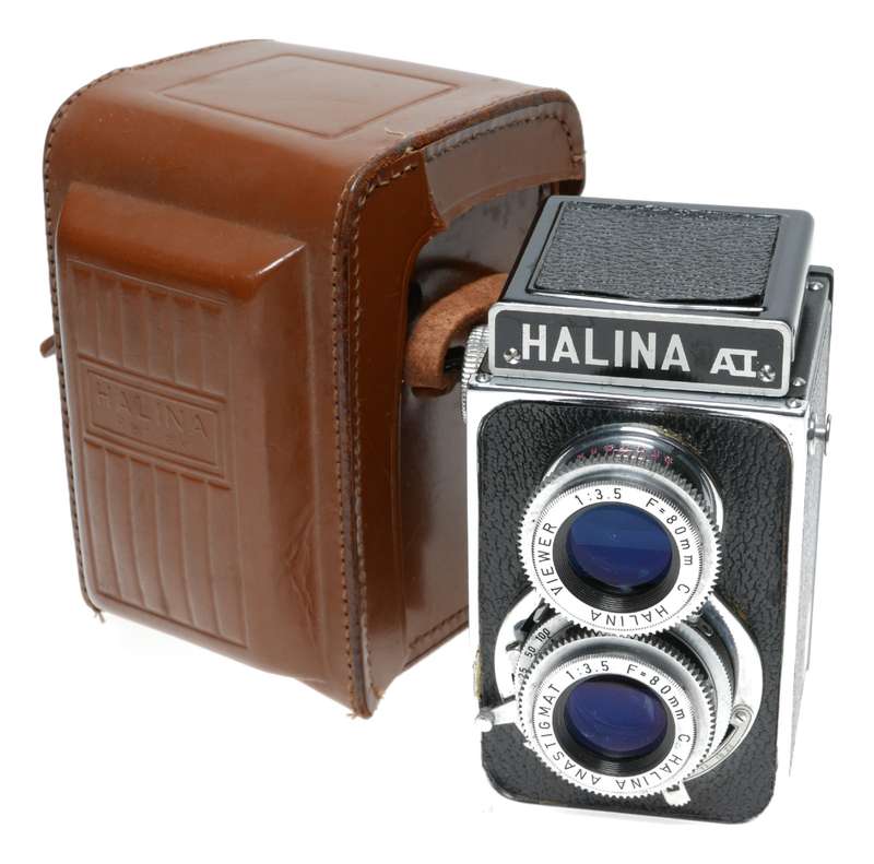 Haking Halina A1 120 Film 6x6 Camera 1:3.8 80mm