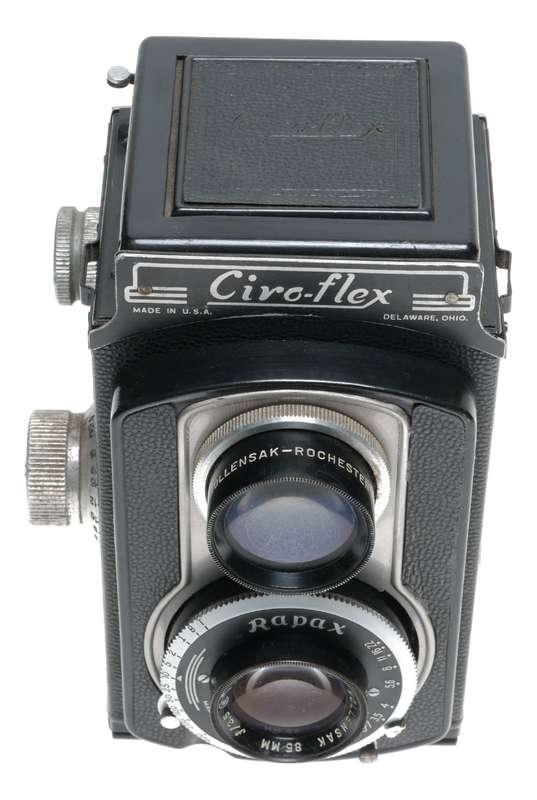 Ciro-Flex Model E TLR 120 Film 6x6 Camera Velostigmat 3.5/85mm