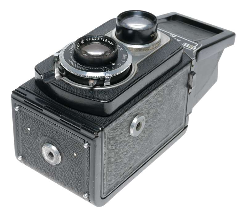 Ciro-Flex Model E TLR 120 Film 6x6 Camera Velostigmat 3.5/85mm