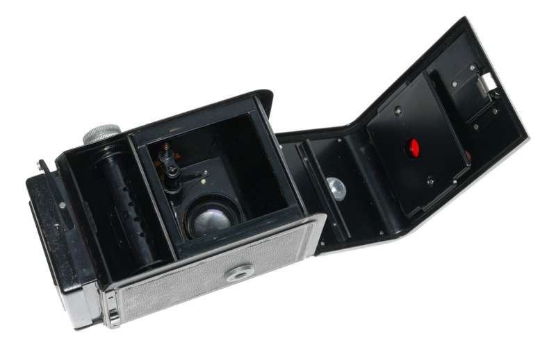 Ciro-Flex Model E TLR 120 Film 6x6 Camera Velostigmat 3.5/85mm