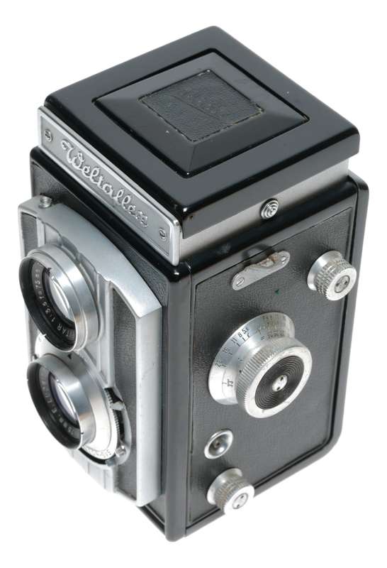 Weltaflex TLR 120 Film 6x6 Camera E. Ludwig Meritar 3.5/75mm