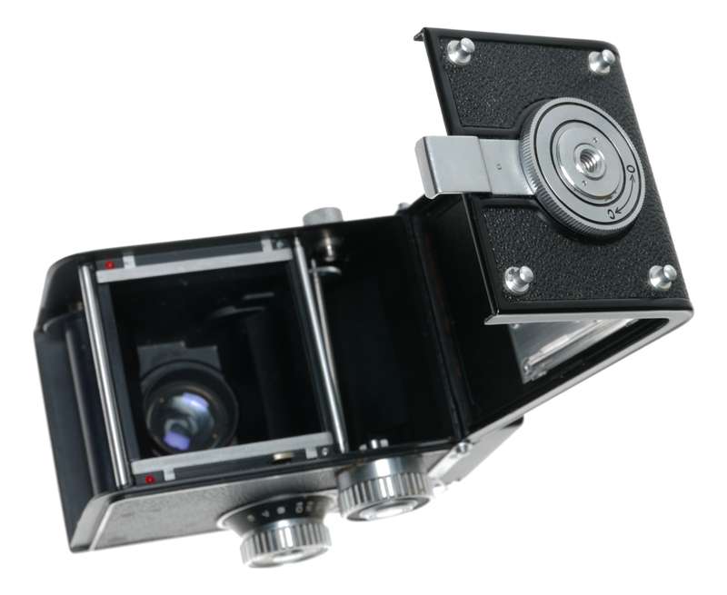 Beautyflex TLR 120 Film Camera Tri Lauser Biokor 1:3.5 80mm