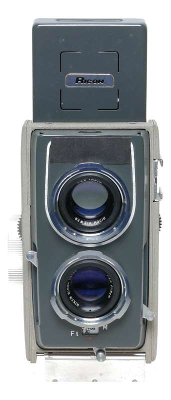 Ricohmatic 44 TLR Medium Format Film Camera Riken 1:3.5 f=6cm