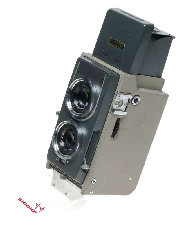 Ricohmatic 44 TLR Medium Format Film Camera Riken 1:3.5 f=6cm