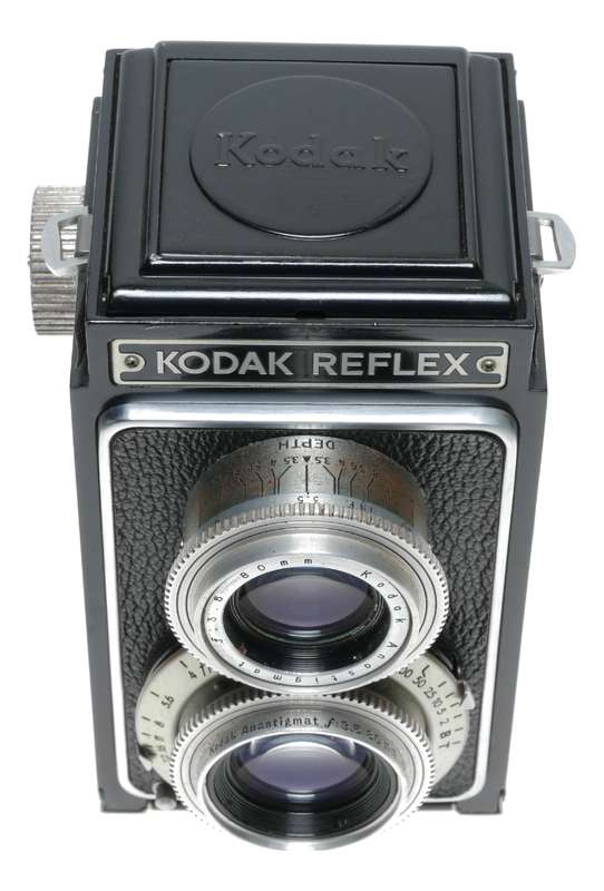 Kodak Reflex 6x6 TLR 620 Film Camera Anastigmat f:3.5 80mm