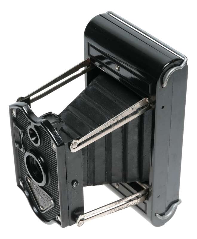 APM Rajar No.6 Art Deco 120 Film Strut Folding Bakelite 6x9 Camera
