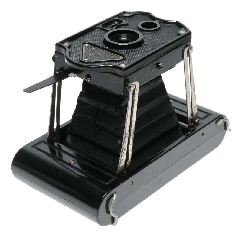 APM Rajar No.6 Art Deco 120 Film Strut Folding Bakelite 6x9 Camera