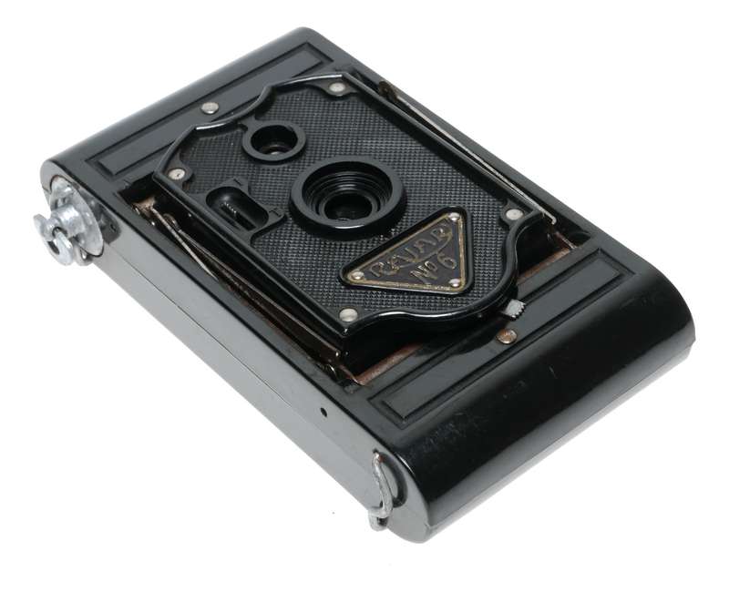 APM Rajar No.6 Art Deco 120 Film Strut Folding Bakelite 6x9 Camera
