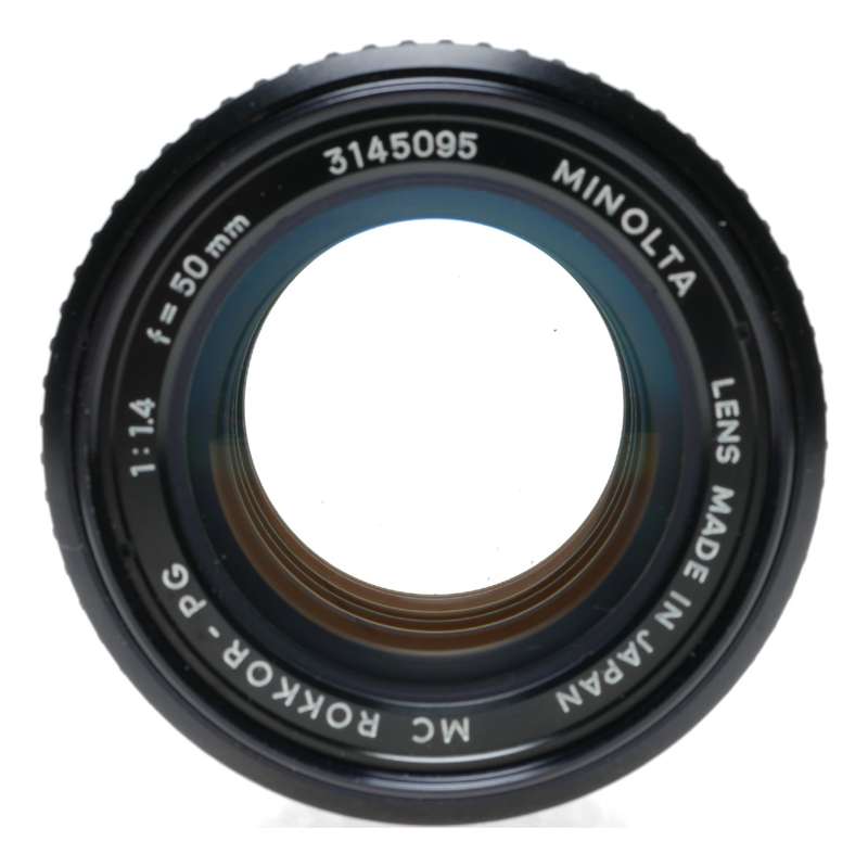 Minolta SRT Super 35mm Film SLR Camera MC Rokkor-PG 1.4/50mm