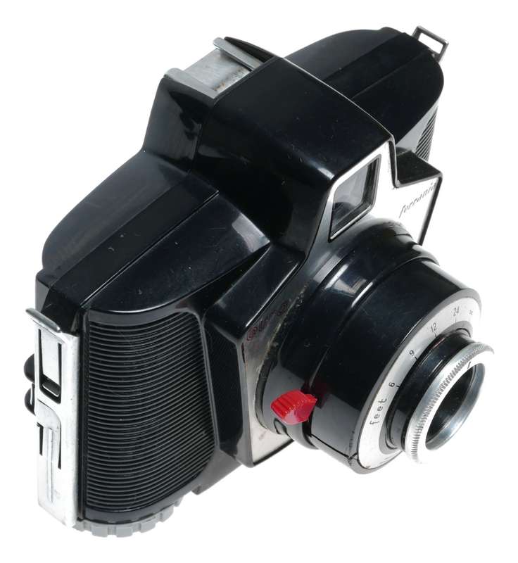 Ferrania Eura 120 Film 6x6 Medium Format Camera Flash Kit