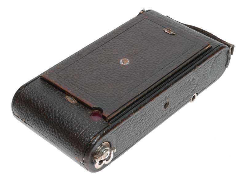 Rare Antique Folding Camera Rapid Symmetrical F:8 Busch's Brass Mount