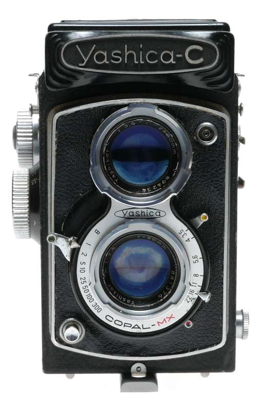 Yashica-C 120 Film 6x6 TLR Camera Yashicor 3.5/80mm Rare