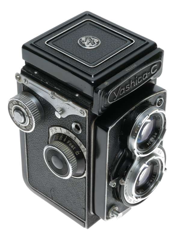 Yashica-C 120 Film 6x6 TLR Camera Yashicor 3.5/80mm Rare