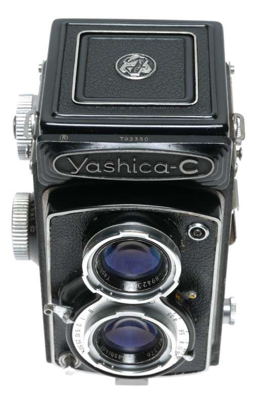 Yashica-C 120 Film 6x6 TLR Camera Yashicor 3.5/80mm Rare