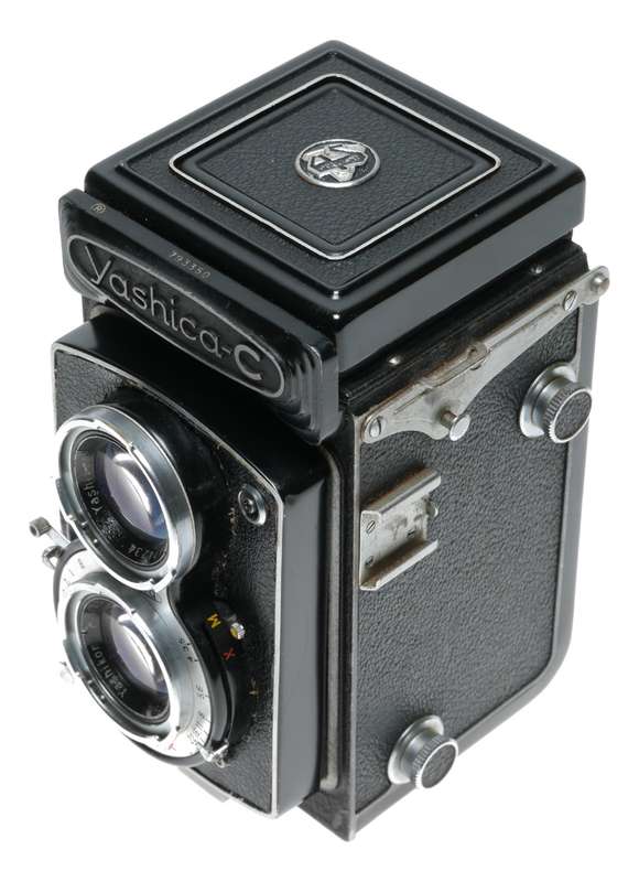 Yashica-C 120 Film 6x6 TLR Camera Yashicor 3.5/80mm Rare