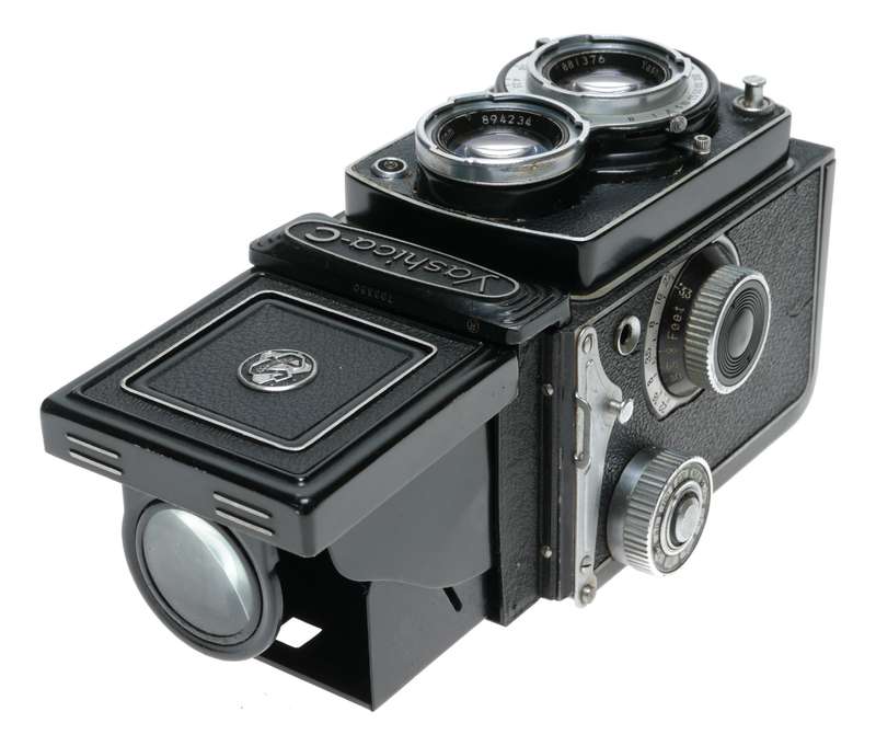 Yashica-C 120 Film 6x6 TLR Camera Yashicor 3.5/80mm Rare