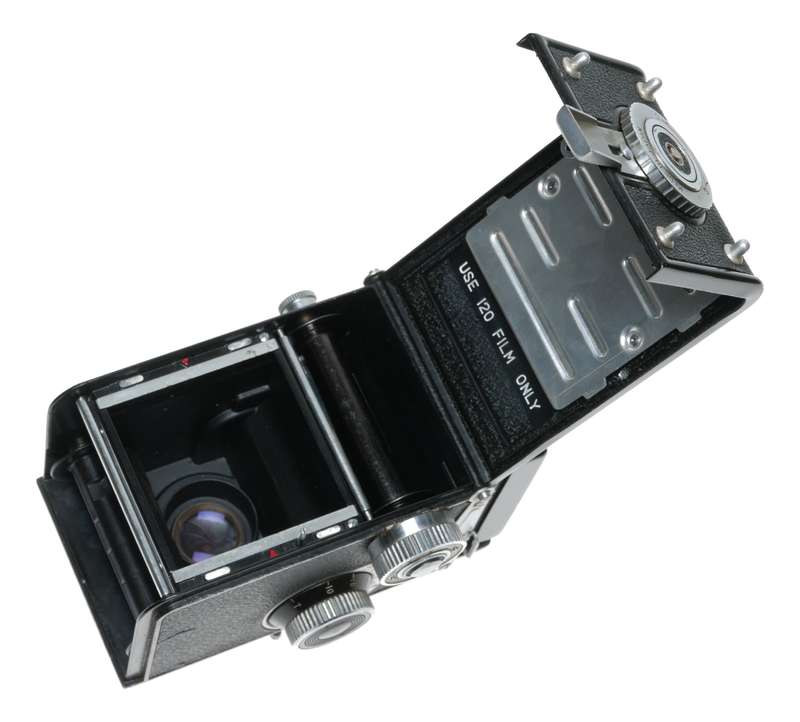 Yashica-C 120 Film 6x6 TLR Camera Yashicor 3.5/80mm Rare