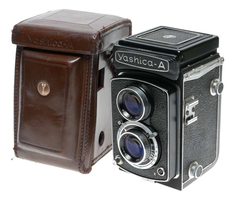 Yashica-A Medium Format TLR 120 Film Camera Yashicor 3.5/80mm