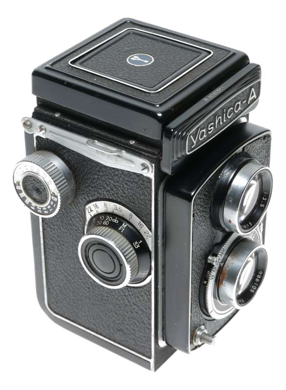 Yashica-A Medium Format TLR 120 Film Camera Yashicor 3.5/80mm