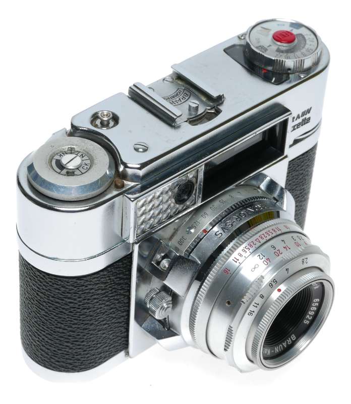 Braun Super-Paxette II BL 35mm Film RF Camera Katagon 2.8/50