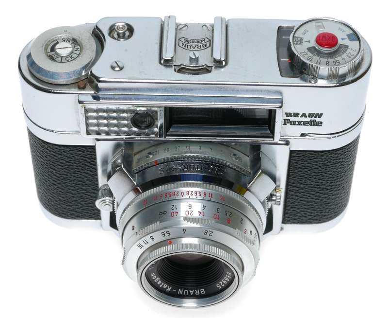 Braun Super-Paxette II BL 35mm Film RF Camera Katagon 2.8/50