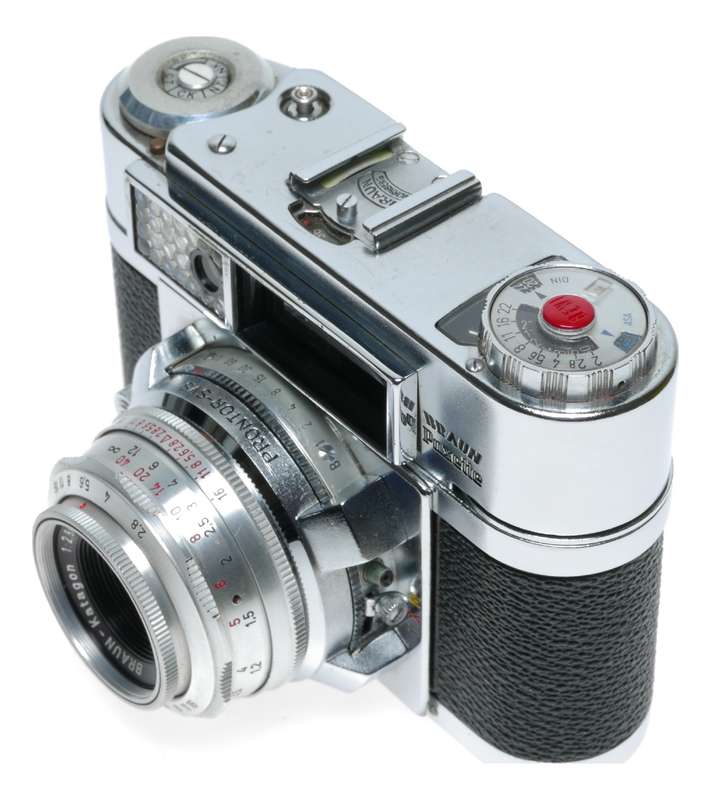 Braun Super-Paxette II BL 35mm Film RF Camera Katagon 2.8/50