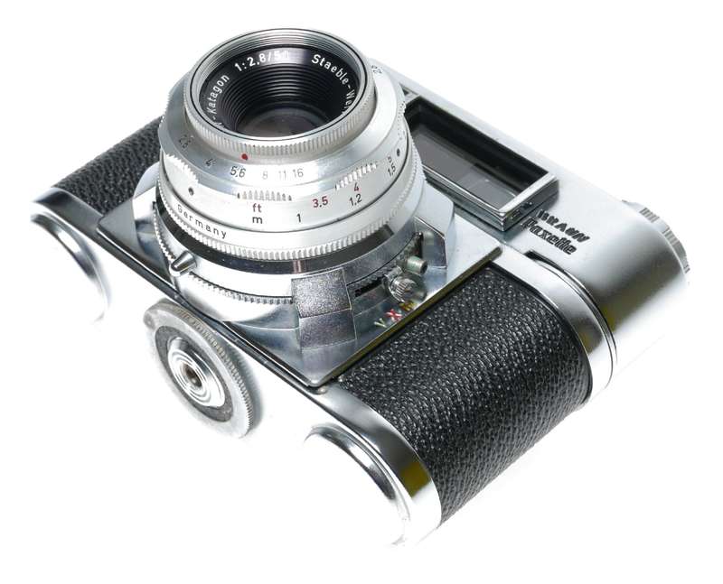 Braun Super-Paxette II BL 35mm Film RF Camera Katagon 2.8/50