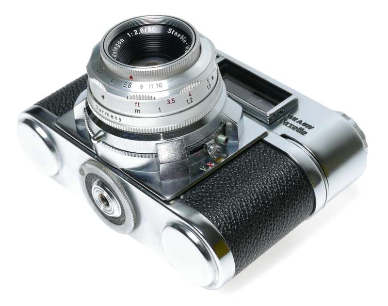 Braun Super-Paxette II BL 35mm Film RF Camera Katagon 2.8/50