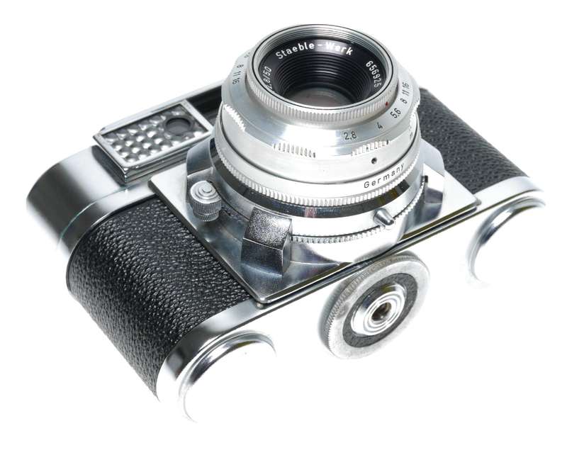 Braun Super-Paxette II BL 35mm Film RF Camera Katagon 2.8/50