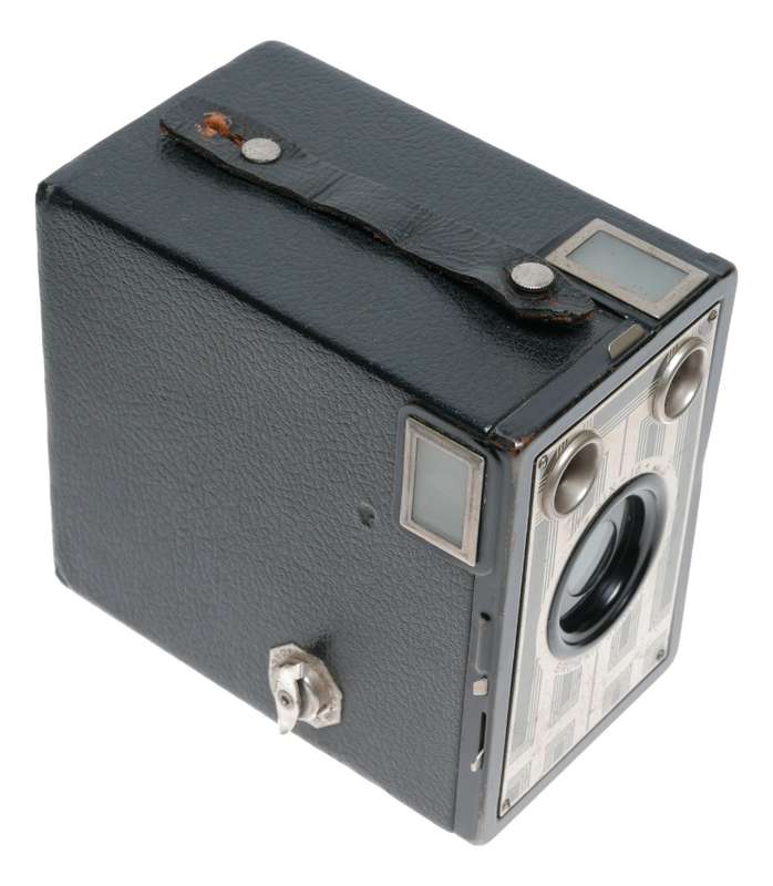 Kodak Brownie Junior Six-16 Art Deco Box Postcard 616 Film Camera