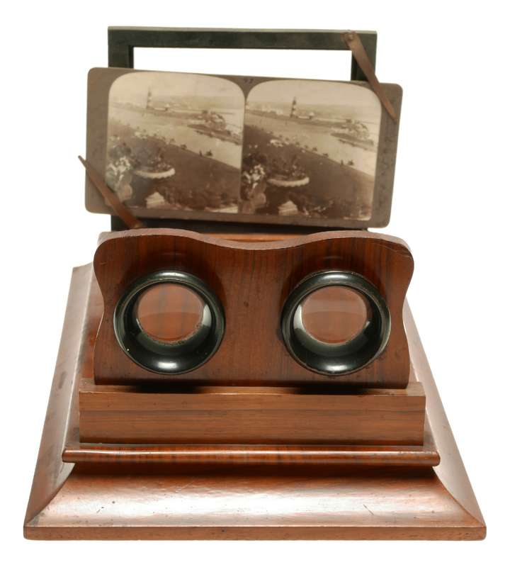 Antique Stereoscope JB Fouchet Brevete SGDG Paris