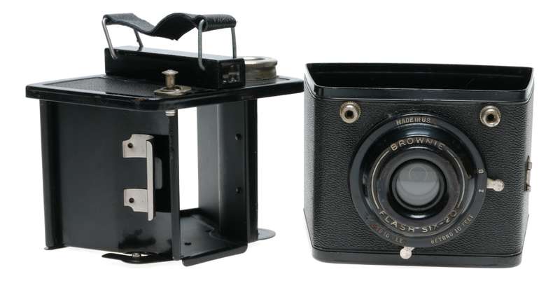 Kodak Brownie Flash Six-20 USA 620 Film Camera
