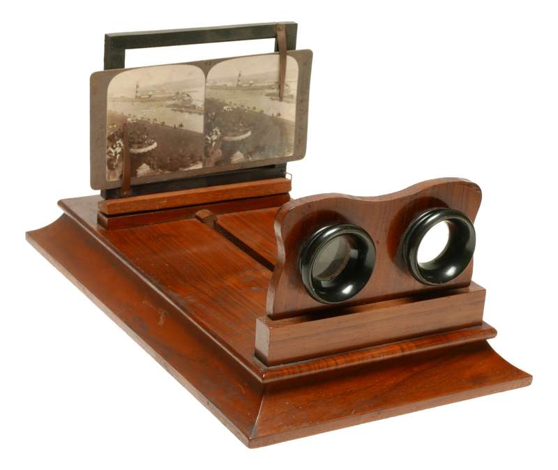 Antique Stereoscope JB Fouchet Brevete SGDG Paris