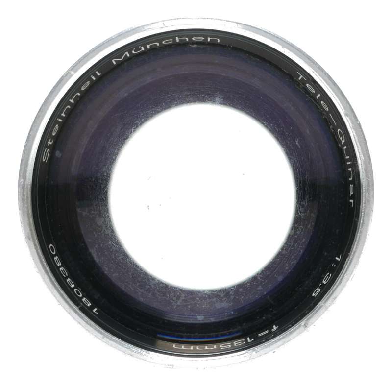 Steinheil Tele-Quinar 3.5/135mm Camera Lens fits Braun Super-Paxette II BL