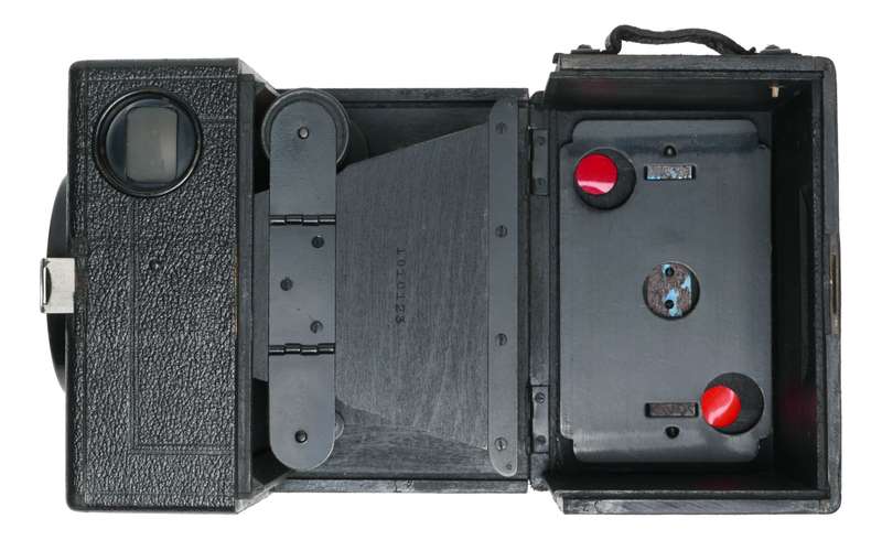 Ernemann Film K Vintage 6x9 Box Type Rollfilm Camera Collectable