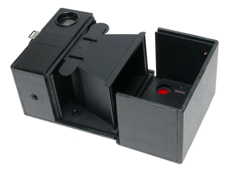 Ernemann Film K Vintage 6x9 Box Type Rollfilm Camera Collectable