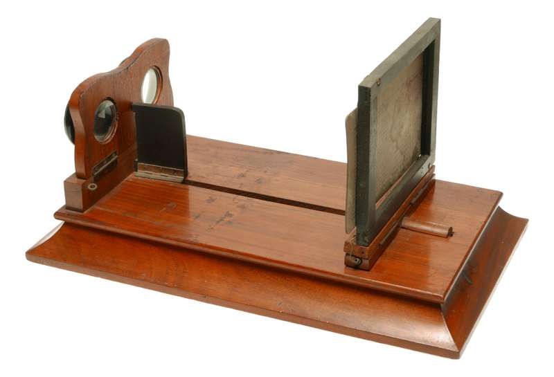 Antique Stereoscope JB Fouchet Brevete SGDG Paris