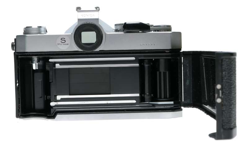 Konica Autoreflex T3 35mm SLR Film Camera Split Image Hexanon AR 1.7/50