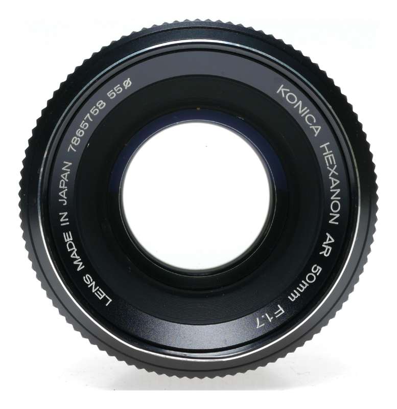 Konica Autoreflex T3 35mm SLR Film Camera Split Image Hexanon AR 1.7/50