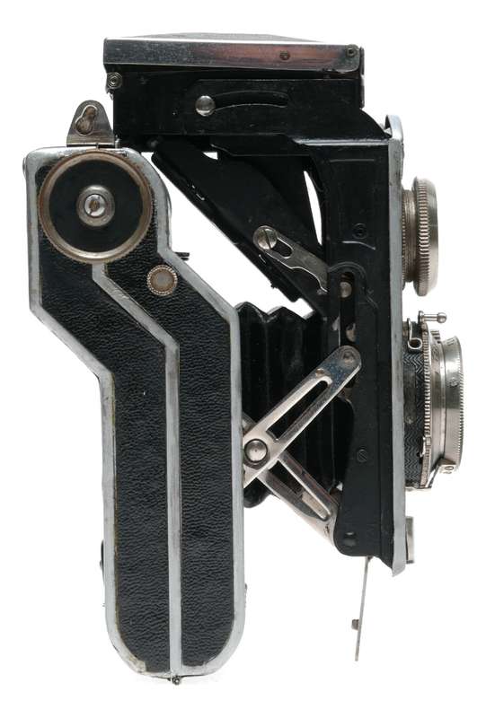 Welta Perfekta Folding TLR Film Camera Meyer Trioplan 1:3.5 F=7.5cm