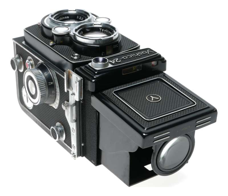 Yashica-24 TLR 220 Roll Film 6x6 Camera Tashinon 3.5/80 Excellent