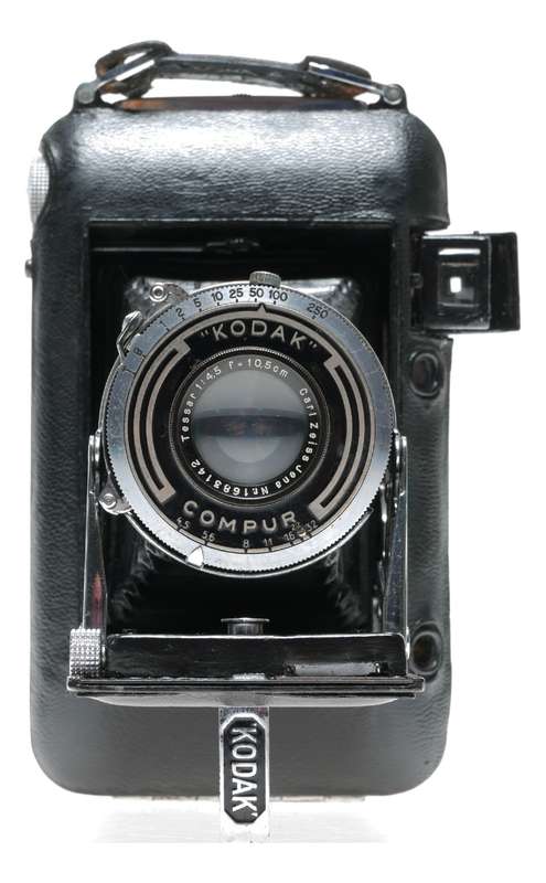 Kodak Regent Folding Film Camera Carl Zeiss Jena Tessar 1:4.5 f=10.5cm