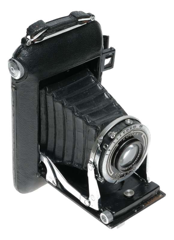 Kodak Regent Folding Film Camera Carl Zeiss Jena Tessar 1:4.5 f=10.5cm