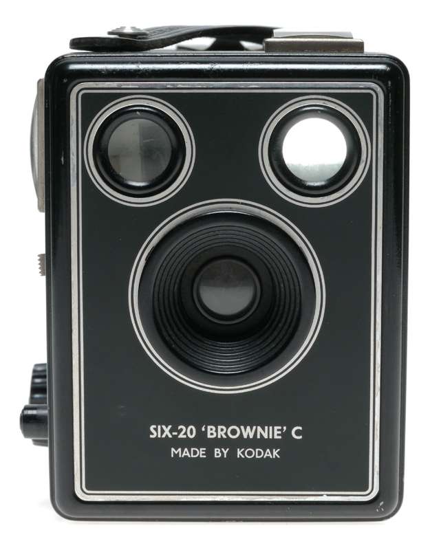Kodak Six-20 Brownie C Box Type 620 Film Camera Early Model
