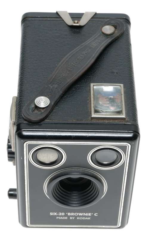 Kodak Six-20 Brownie C Box Type 620 Film Camera Early Model