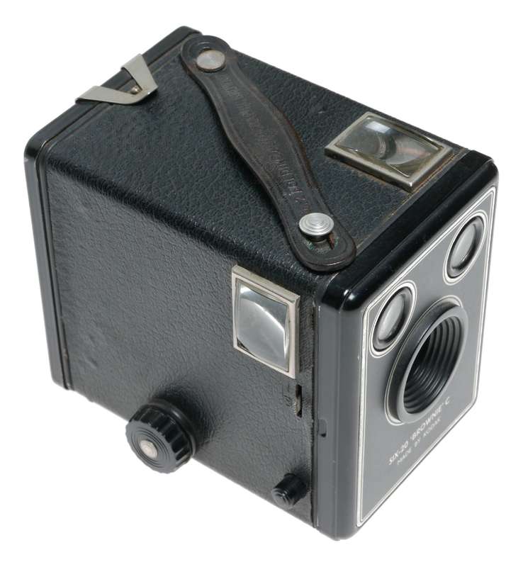 Kodak Six-20 Brownie C Box Type 620 Film Camera Early Model