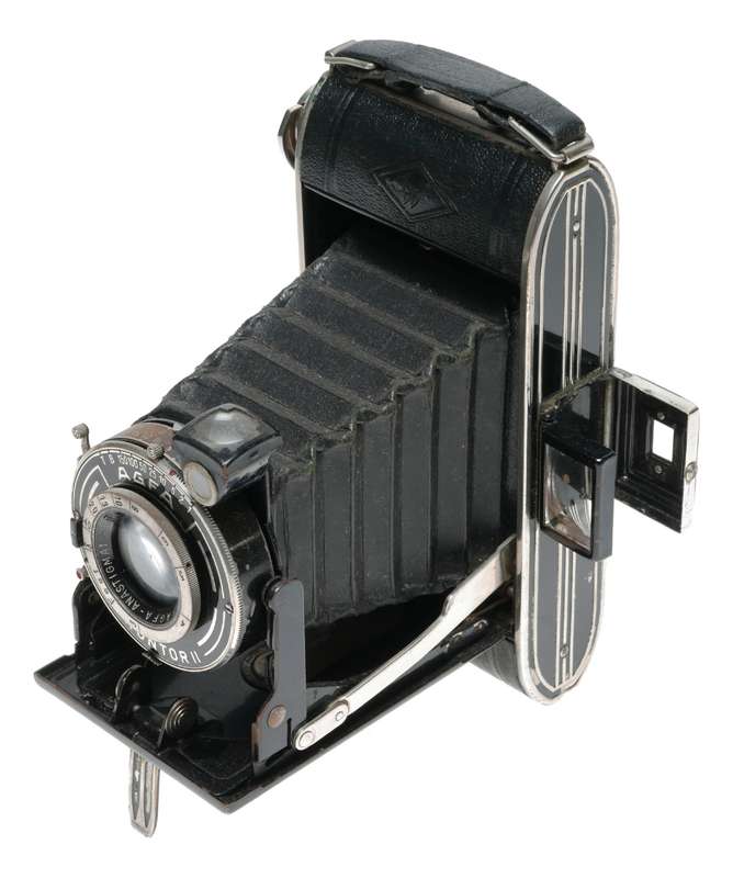 Agfa Billy Record 4.5 Folding Camera Anastigmat Apotar 1:4.5/10.5cm