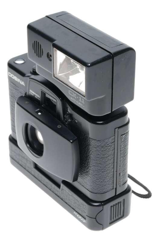 Cosina CX-2 35mm Film Compact Camera Motor CX-11 Auto-Flash