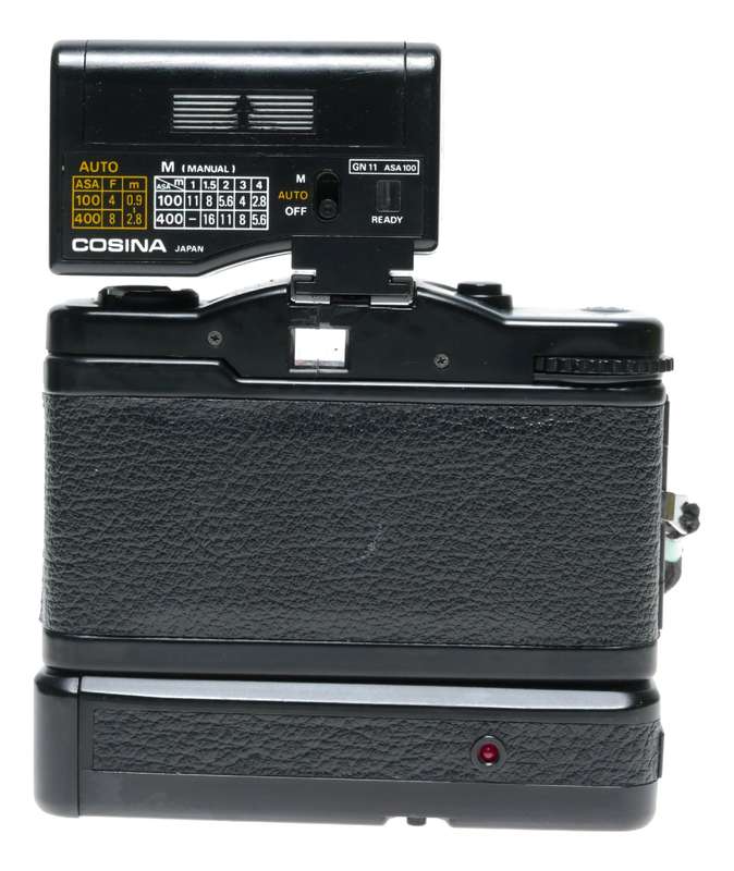Cosina CX-2 35mm Film Compact Camera Motor CX-11 Auto-Flash